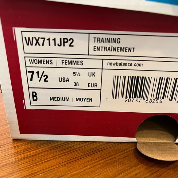 New Balance x J. Crew 711 Sneakers 7.5 - Picture 10 of 12